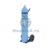 Тележка для перевозки одного газового баллона с фиксацией ремнём ГБР 1 (г/п 110кг)