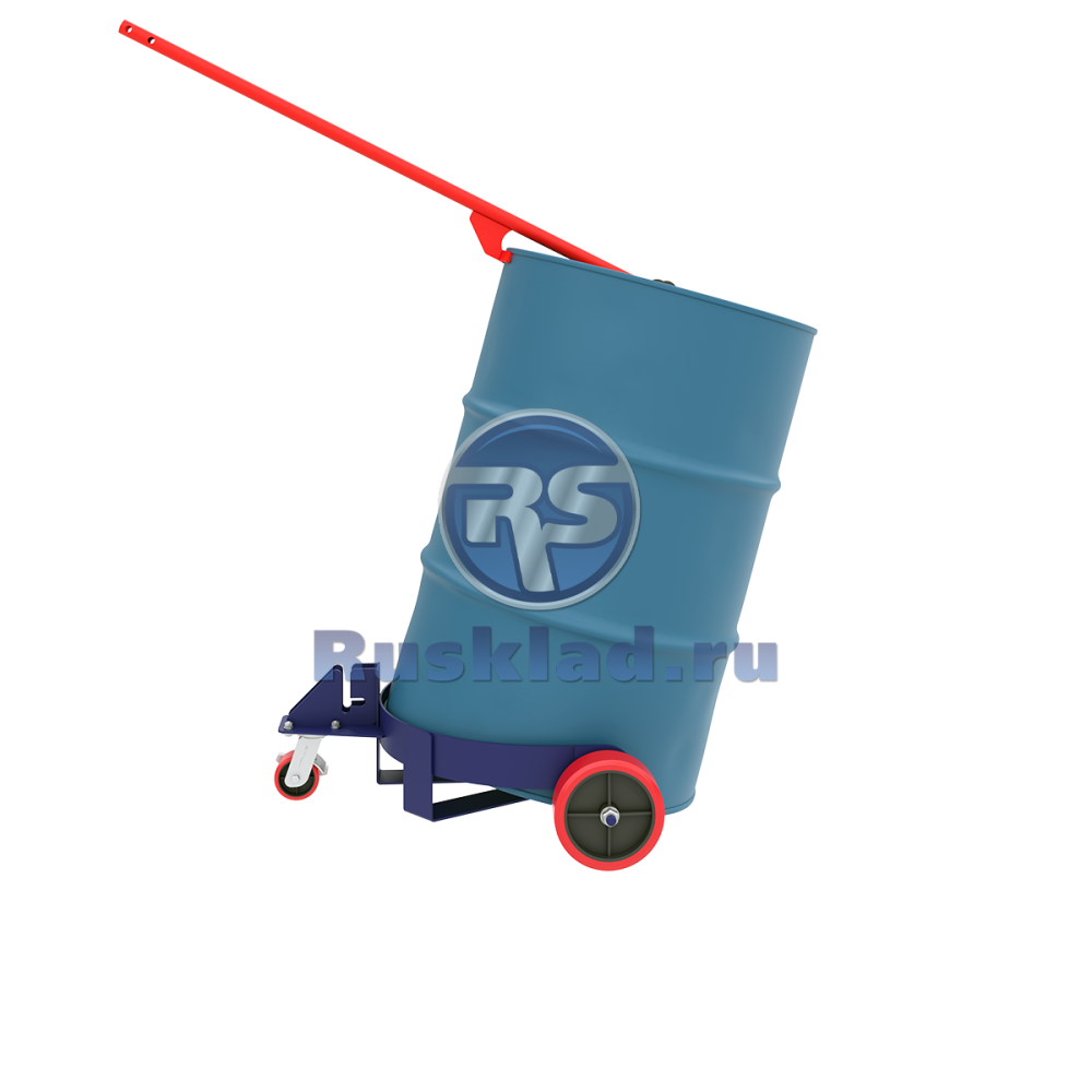 Тележка для перевозки металлических бочек КБ 3 Тележка для перевозки металлических бочек КБ 3